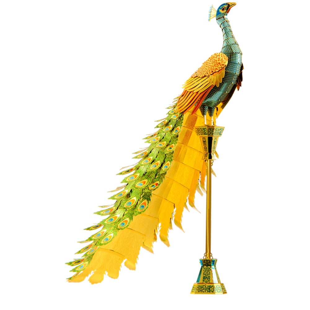 Metal Earth, 3D Model Kits, Metal, Art & School, ICX112 Peacock, 328034